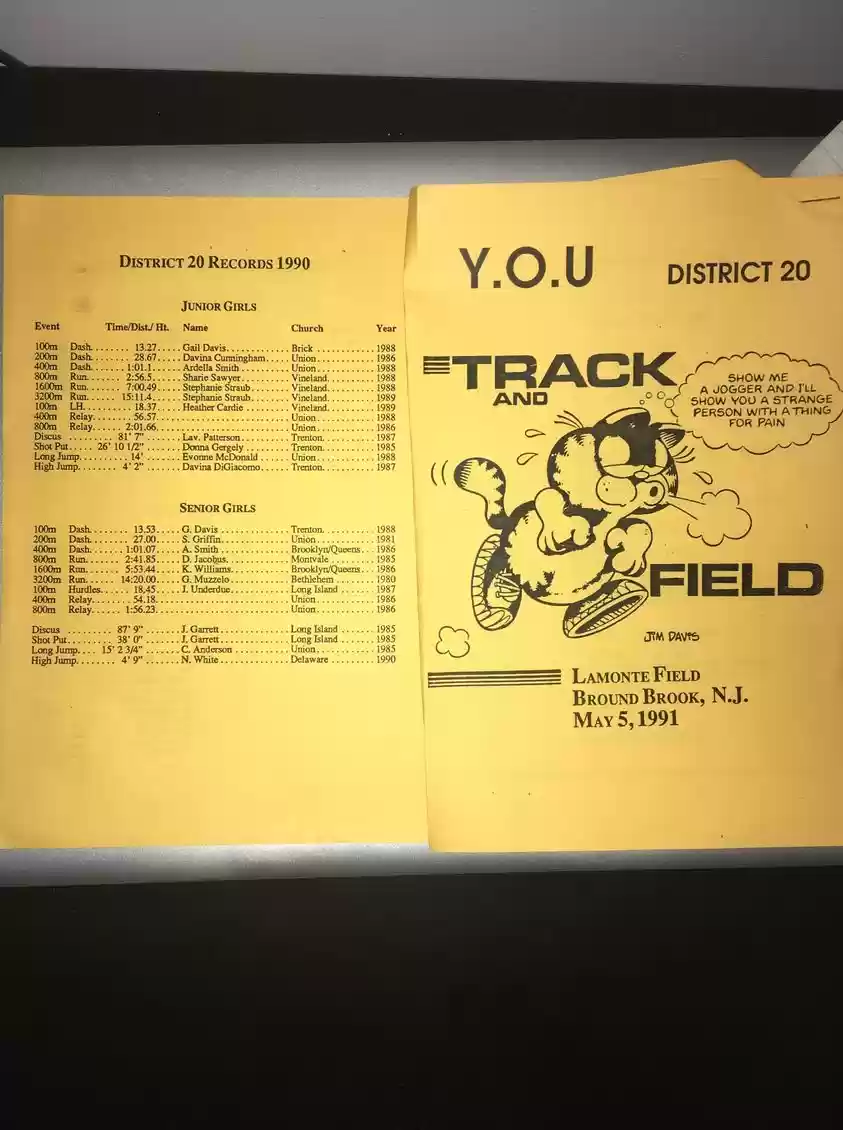 YOU Track & Field, 5 May 1991